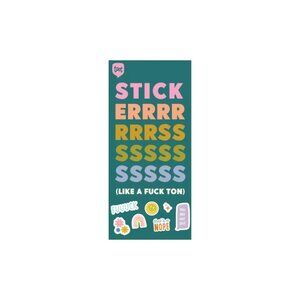 ($10) Sticker Books (A Lot of Stickers!) -  The Sweary Edition